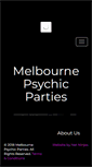 Mobile Screenshot of melbournepsychicparties.com